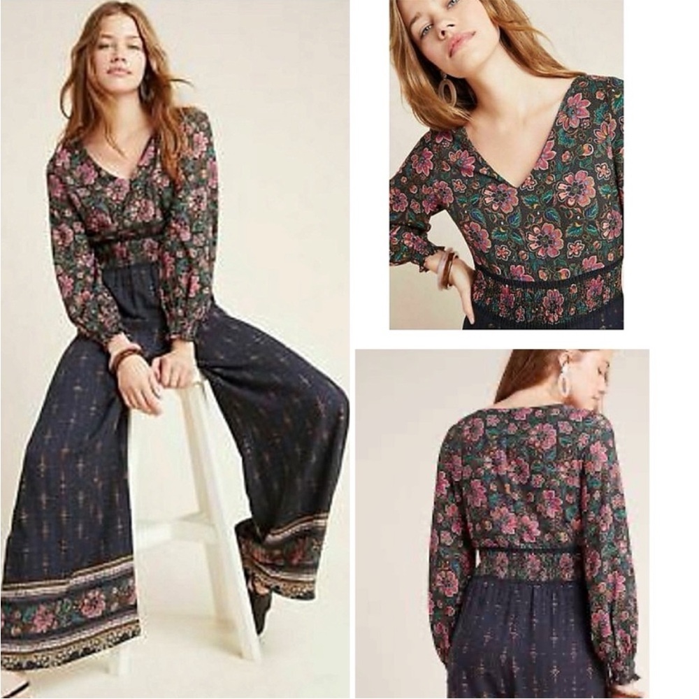 Farm Rio for Anthropologie Giuliana Jumpsuit